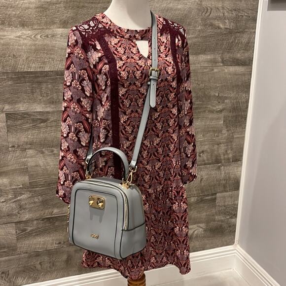 Kadell leather handle purse with detachable strap like new without Tag - Picture 2 of 7